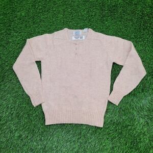 Vintage 90s Northern-Isle Sweater Womens XS/S 16x22 Pink